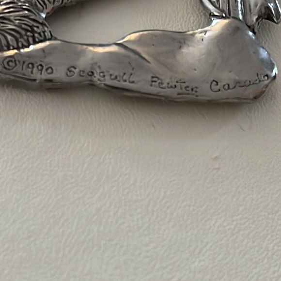 Scotty Dog Pendant christmas ornament pewter - Picture 2 of 4